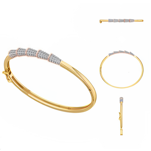Prisha Diamond Bangle Bracelet