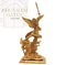 St. Michael Olive Wood Statue