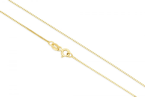 14k Yellow Gold 1.00mm Vicenza Chain Necklace
