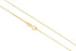 14k Yellow Gold 1.00mm Vicenza Chain Necklace
