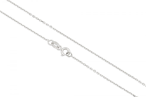 14k Yellow Gold 1.00mm Anchor Chain Necklace