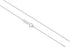 14k Yellow Gold 1.00mm Gourmet Chain Necklace