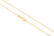 14k Yellow Gold 1.00mm Gourmet Chain Necklace