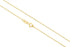 14k Yellow Gold 1.00mm Gourmet Chain Necklace