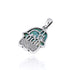 Khamsa Roman Glass Pendant