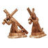 Jesus carrying the Cross 3rd Station Olive Wood Statue