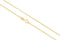 14k Yellow Gold 1.00mm Rollo Chain Necklace