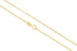 14k Yellow Gold 1.00mm Rollo Chain Necklace