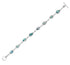 Oval Ancient Roman Glass Toggle Bracelet