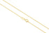 14k Yellow Gold 8mm Spiga (Wheat) Chain Necklace
