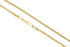 14k Yellow Gold 2mm Spiga Chain Necklace