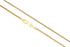 14k Yellow Gold 1.5mm Snake Chain Necklace